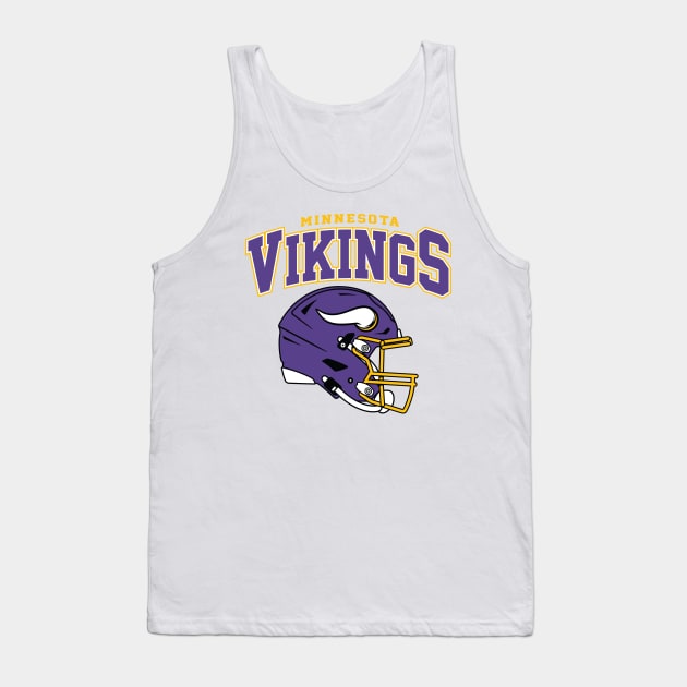 Vikings Football Tank Top by Cemploex_Art